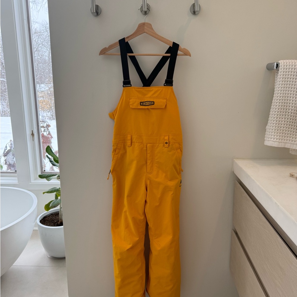 Burton Skylar Snowboard bib Bright Yellow Girls L